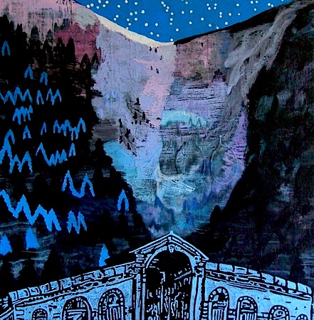 Around Midnight, 78x78cm (2008)